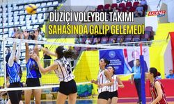 OSMANİYE VOLEYBOL EKİBİ, SAHASINDA KAYBETTİ