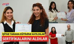 OSMANİYE'DE İŞİTME - TARAMA EĞİTİMİ SERTİFİKALARI VERİLDİ