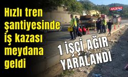 OSMANİYE'DE İŞ MAKİNASININ ÇARPTIĞI İŞÇİ AĞIR YARALANDI