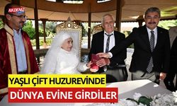 OSMANİYE'DE YAŞLI ÇİFT HUZUREVİNDE DÜNYA EVİNE GİRDİ