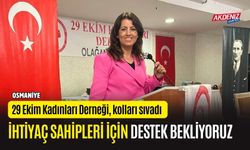 OSMANİYE 29 EKİM KADINLARI DERNEĞİ, İHTİYAÇ SAHİPLERİ İÇİN KOLLARI SIVADI