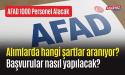 AFAD, 1000 Arama ve Kurtarma Teknikeri alacak