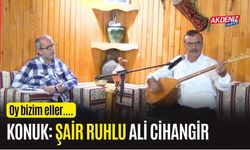 OSMANİYE "OY BİZİM ELLER": KONUK ŞAİR RUHLU ALİ CİHANGİR