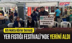 ALTI NOKTA KÖRLER DERNEĞİ FESTİVALDE YERİNİ ALDI