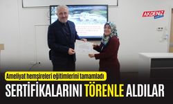 OSMANİYE'DE AMELİYAT HEMŞİRELERİ, EĞİTİMLERİNİ TAMAMLADI