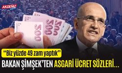 Hazine ve Maliye Bakanı Mehmet Şimşek Asgari Ücret ile ilgili ilk kez konuştu