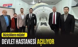 OSMANİYE'DE DÜZİÇİ DEVLET HASTANESİ İÇİN GÜN VERİLDİ