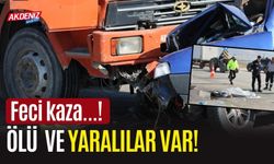 Adana'da kamyon ile otomobil çarpıştı: 1 ölü, 1 yaralı