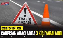 OSMANİYE'DE FECİ KAZA: 3 YARALI