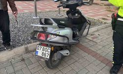 Kazada motosikletli kadın yaralandı