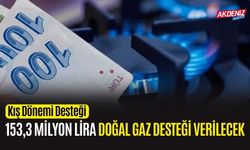 Kış Döneminde 521 Bin Aileye 153,3 Milyon Lira Doğal Gaz Desteği Verilecek