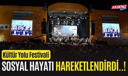 Kültür Yolu Festivali sosyal yaşamı hareketlendirdi