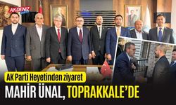 OSMANİYE'DE KONGREYE GELEN AK PARTİLİ MAHİR ÜNAL, TOPRAKKALE BELEDİYESİNİ ZİYARET ETTİ