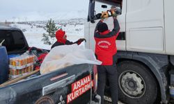 Mahsur Kalanlara Kumanya ve Yakıt Desteği