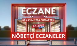 OSMANİYE’DE 09 KASIM 2024 CUMARTESİ GÜNÜ NÖBETÇİ ECZANELER