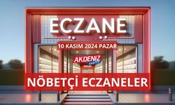 OSMANİYE’DE 10 KASIM 2024 PAZAR GÜNÜ NÖBETÇİ ECZANELER