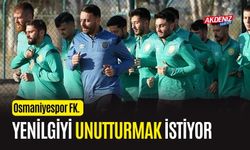 OSMANİYESPOR FK., ALİAĞA MAÇINA HAZIRLANIYOR