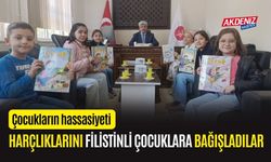 OSMANİYE'Lİ ÖĞRENCİLERDEN FİLİSTİN İÇİN BAĞIŞ