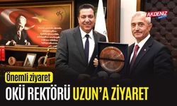 OSMANİYE OKÜ REKTÖRÜ PROF.DR.UZUN'A ZİYARET