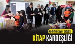 OSMANİYE'NİN KADİRLİ İLÇESİNDE KİTAP KARDEŞLİĞİ