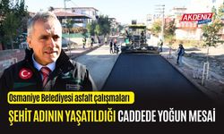 OSMANİYE BELEDİYESİ ASFALT YOL ÇALIŞMALARI SÜRÜYOR