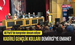 OSMANİYE'DE AK PARTİ GENÇLİK KOLLARI KONGRELERİ DEVAM EDİYOR