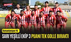 OSMANİYESPOR FK., ÇANKAYA'DA 3 PUAN BIRAKTI