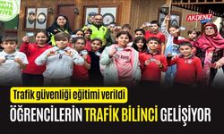 OSMANİYE'DE ÖĞRENCİLERİN TRAFİK BİLİNCİ GELİŞİYOR