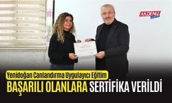 OSMANİYE'DE SAĞLIK ÇALIŞANLARINA TÖRENLE SERTİFİKA VERİLDİ