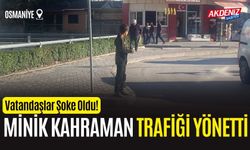 OSMANİYE’DE MİNİK TRAFİK POLİSİ İLGİ ODAĞI OLDU