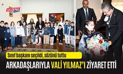 OSMANİYE'DE ÖĞRENCİ, SINIF BAŞKANLIĞI VAADİNİ YERİNE GETİRDİ