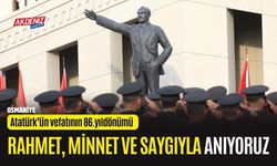 OSMANİYE'DE ATATÜRK, VEFATININ 86.YILDÖNÜMÜNDE TÖRENLE ANILDI