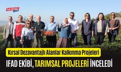 OSMANİYE'D TARIMSAL PROJELER, IFAD EKİBİNCE İNCELENDİ