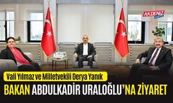 OSMANİYE'DE YOL TALEBİ BAKAN URALOĞLU'NA İLETİLDİ