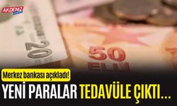 Yeni banknotlar tedavüle girdi