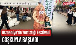 OSMANİYE'DE YERFISTIĞI FESTİVALİ BAŞLADI