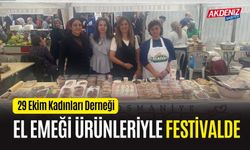 29 EKİM KADINLARI DERNEĞİ, LEZZET FESTİVALİ’NDE EL EMEĞİ ÜRÜNLERİYLE YER ALDI