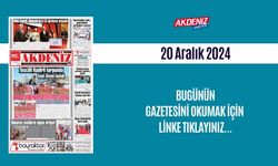 AKDENİZ GAZETESİNDE 20 ARALIK 2024'TE HANGİ HABERLERE YER VERİLDİ