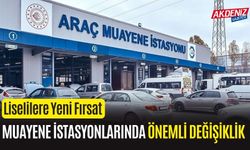 Araç Muayene İstasyonlarında Önemli Değişiklik