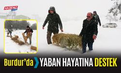 Burdur’da Yaban Hayatına Destek