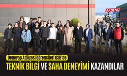 OSMANİYE: DENEYAP ATÖLYESİ ÖĞRENCİLERİ OSB'DE