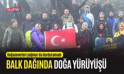 OSMANİYE: DOĞASEVERLERİ YAĞMURDA DURDURAMADI!