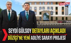 OSMANİYE: GÜLSOY, "ADALET SARAYI İHALESİ 30 ARALIK'TA YAPILACAK"