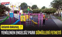 Özel Çocuklar İçin Yenilenen Engelsiz Park Gönülleri Fethetti