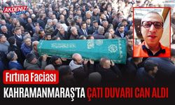 Kahramanmaraş'ta Çatı Duvarı Çöktü: Bir Kişi Hayatını Kaybetti