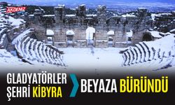 Gladyatörler Şehri Kibyra Beyaza Büründü