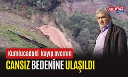 Kumlucadaki  kayıp avcının cansız bedenine ulaşıldı