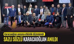 OSMANİYE'DE KARACAOĞLAN ANILDI