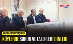 OSMANİYE: KÖY SAKİNLERİNİN SORUN VE TALEPLERİ DİNLENDİ