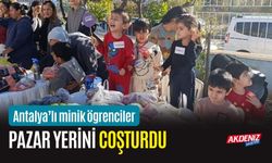 Minik Eller Pazar Yerini Coşturdu